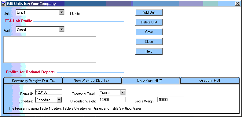 new york highway use tax